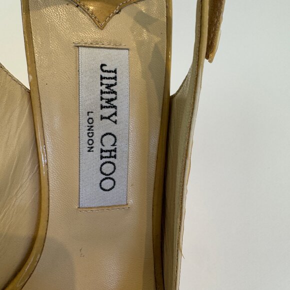 Jimmy Choo Patent Leather Slingbacks, EU 41 - Picture 8 of 16
